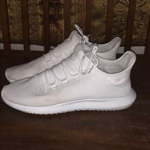 Men’s Adidas Triple White Tubular Size 10